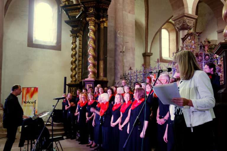 Benefizkonzert mit dem Gospel-Rock-Pop Chor „Voices“