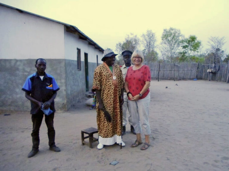 Besuch beim Chief, Sambia 2017
