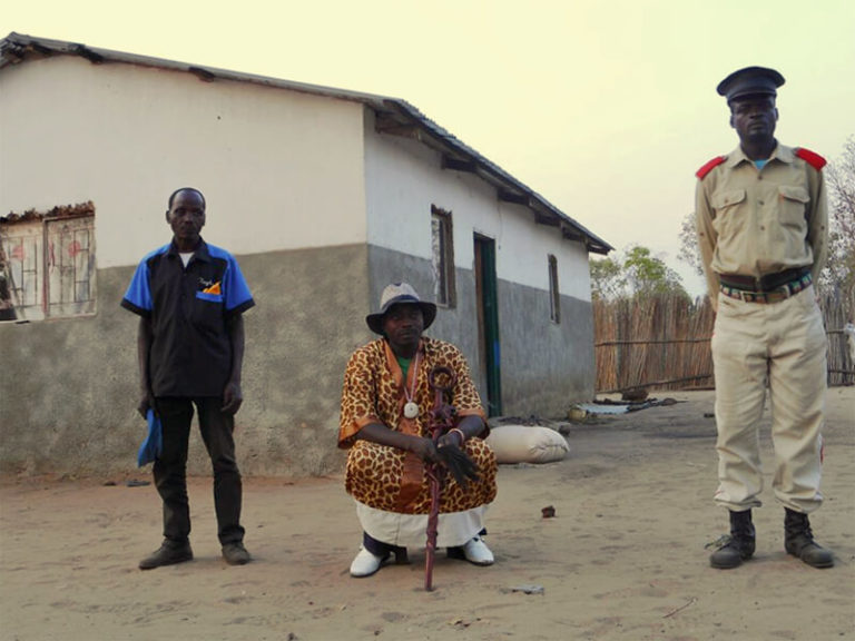 Besuch beim Chief, Sambia 2017