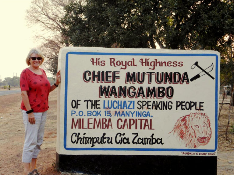 Besuch beim Chief, Sambia 2017