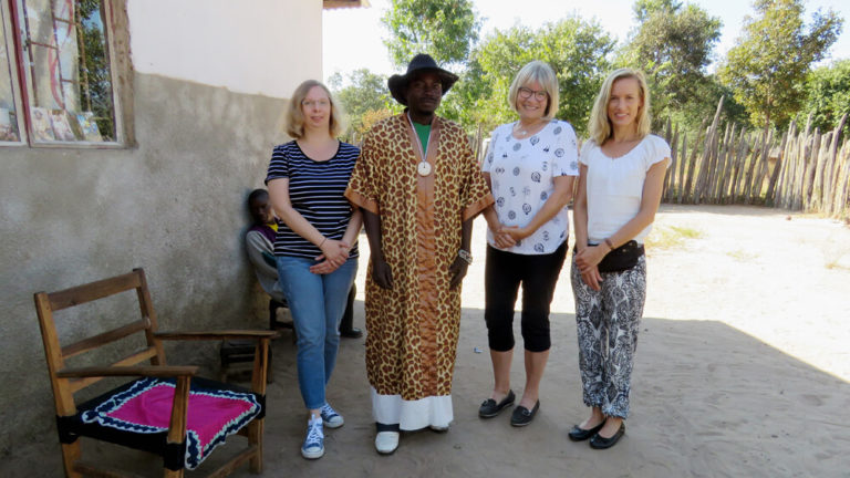 Besuch beim Chief, Sambia 2018
