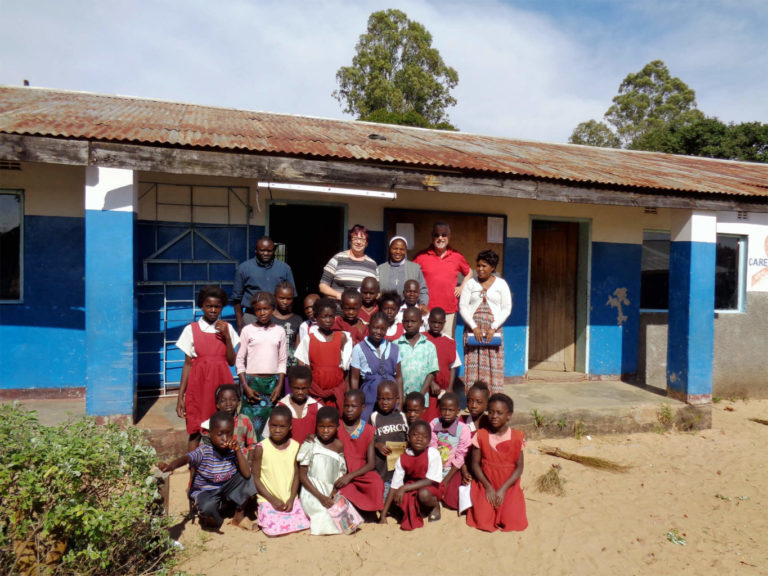 Besuch der Kaula Primary School, Sambia 2015