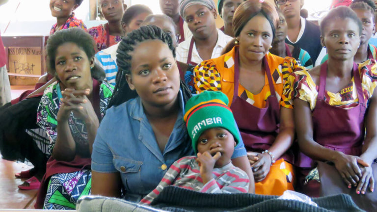 Einweihungsfest der Sewing-School, Sambia 2018