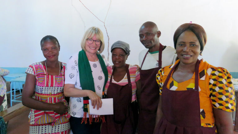 Einweihungsfest der Sewing-School, Sambia 2018