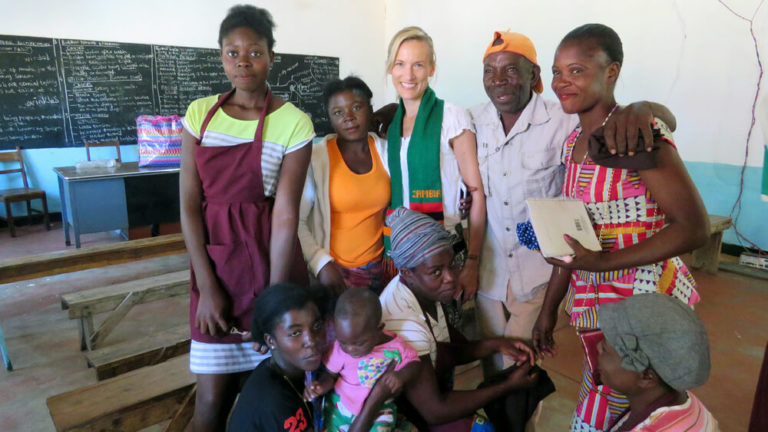 Einweihungsfest der Sewing-School, Sambia 2018