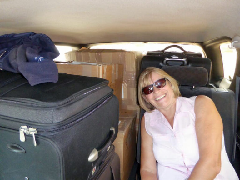 Fahrt nach Ibenga, Sambia 2016