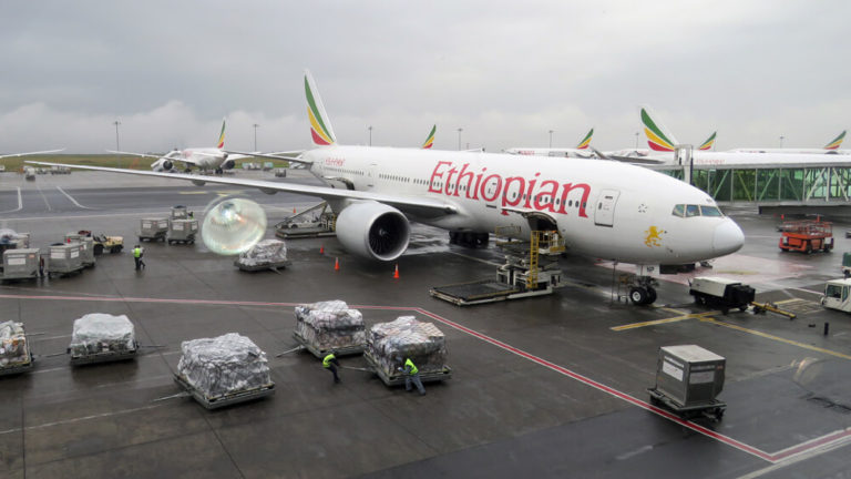Flugzeug, Sambia 2018