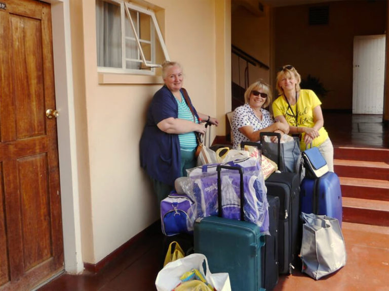 Gepäck, Sambia 2017