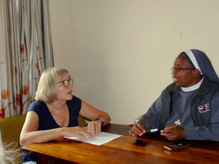 Gespräch in Solwezi, Sambia 2017