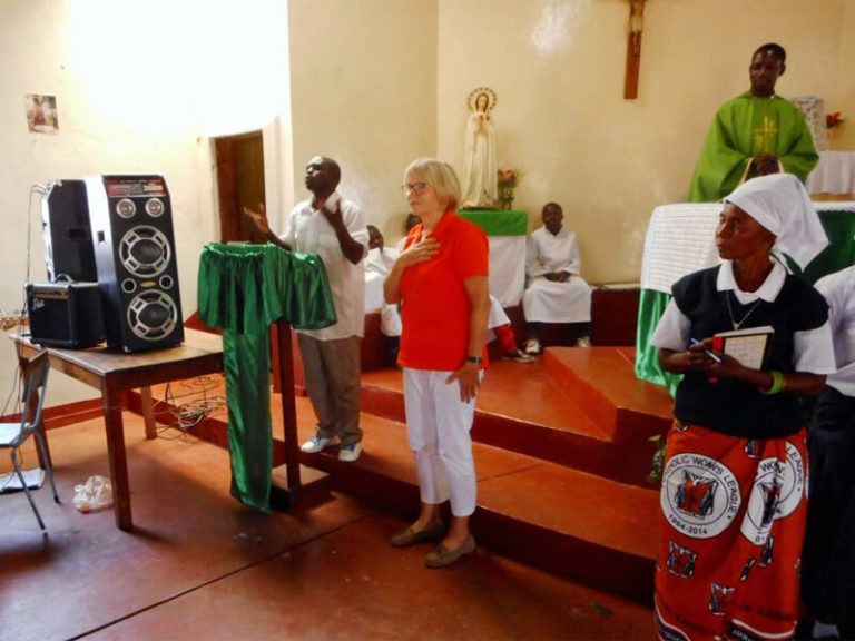Mittagessen in St. Kalemba, Sambia 2017