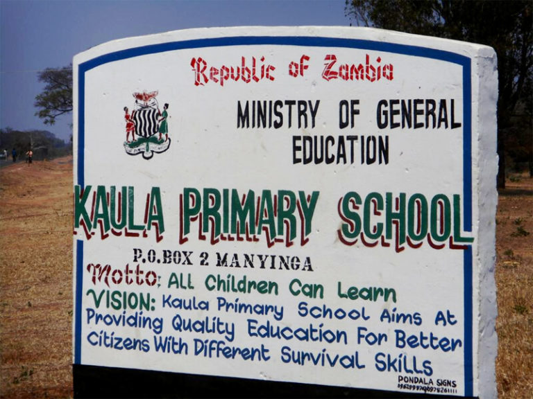 Kaula Primary School, Sambia-2017