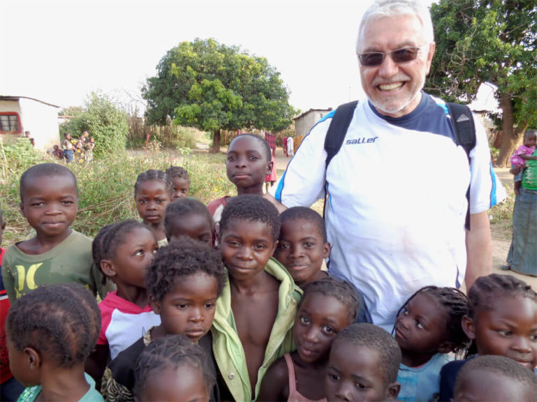 Kinder im Blind Center, Sambia 2015