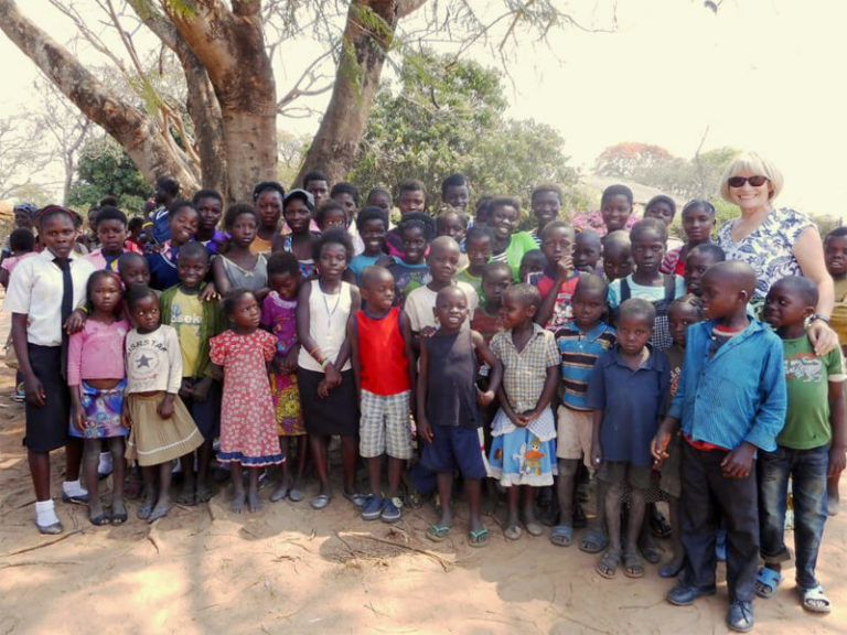 Kinder in St. Kalemba, Sambia 2017