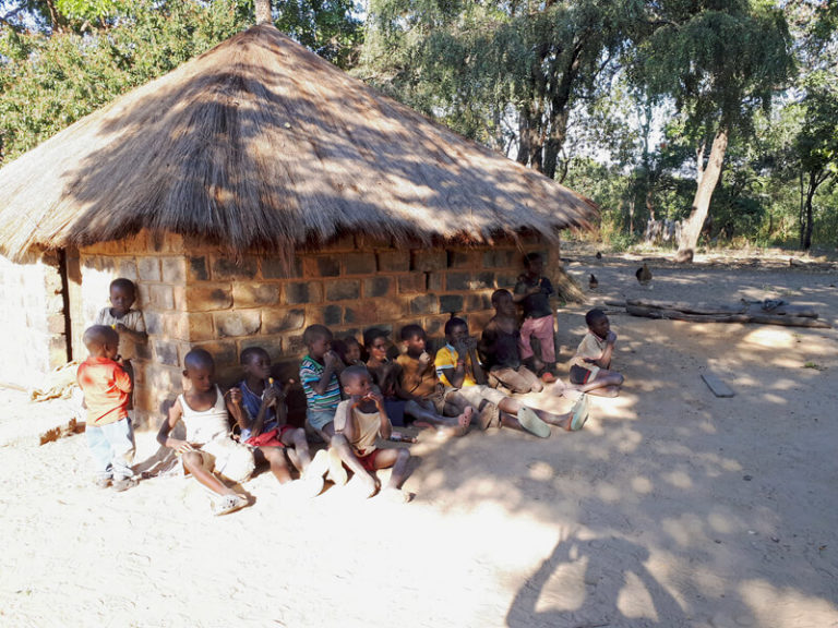 Kinder in St. Kalemba, Sambia 2019