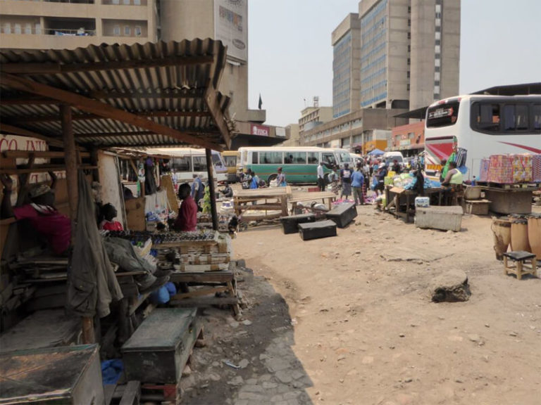 Markt in Kitwe, Sambia 2016
