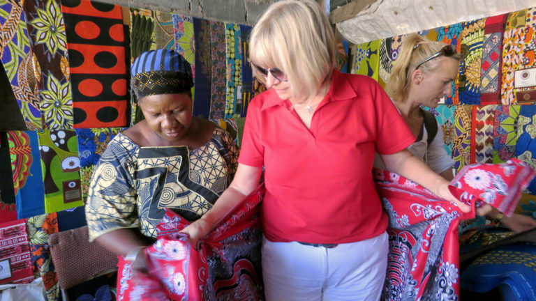 Markt in Kitwe, Sambia 2018
