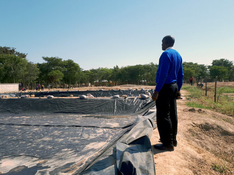 Masaiti Boarding School (Teichwirtschaft), Sambia 2019