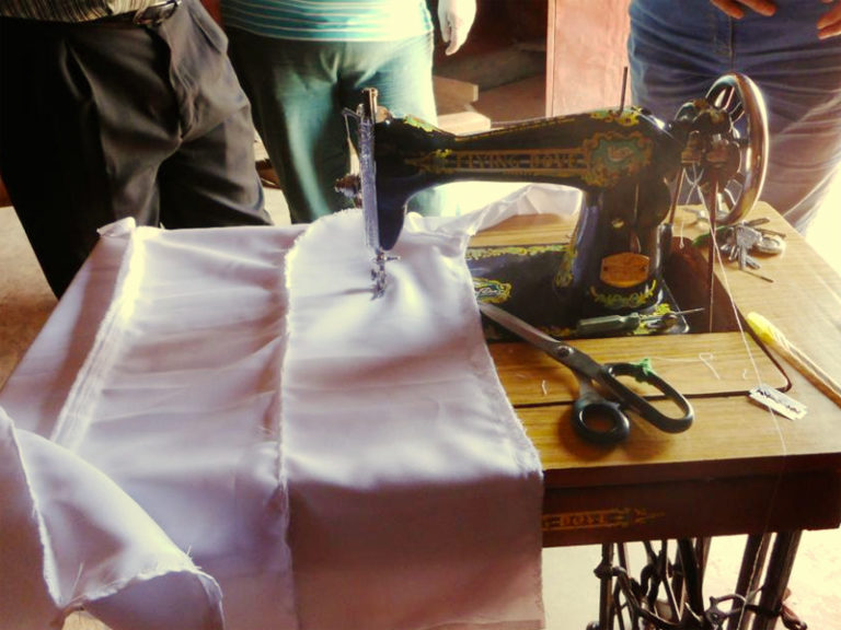 Nähschule in St. Kalemba, Sambia 2017