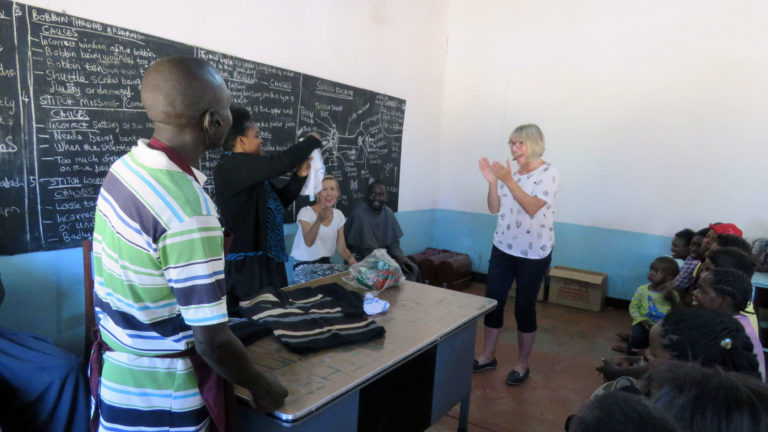 Einweihungsfest der Sewing-School, Sambia 2018