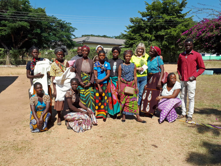 Nähschule in St. Kalemba, Sambia 2019