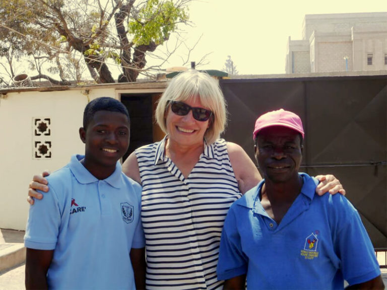 Patenkind in Lusaka, Sambia 2017