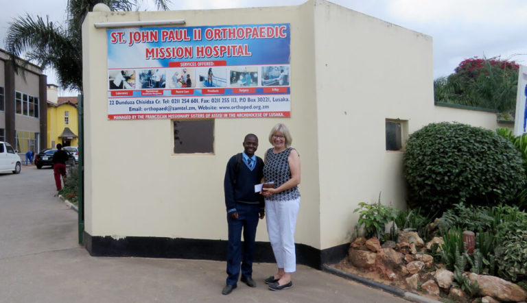 Patenkind in Lusaka Sambia 2018