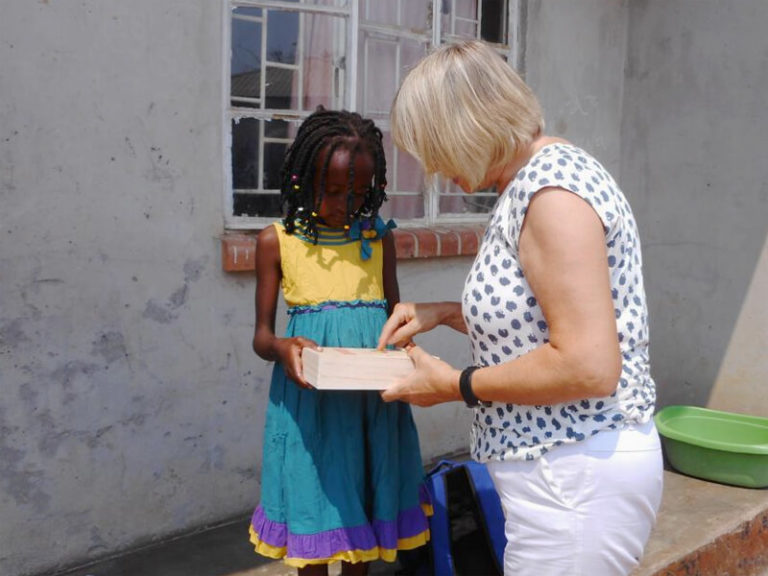 Patenkinder in Kitwe, Sambia 2017