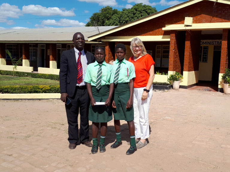 Patenkinder in Luanshya, Sambia 2019