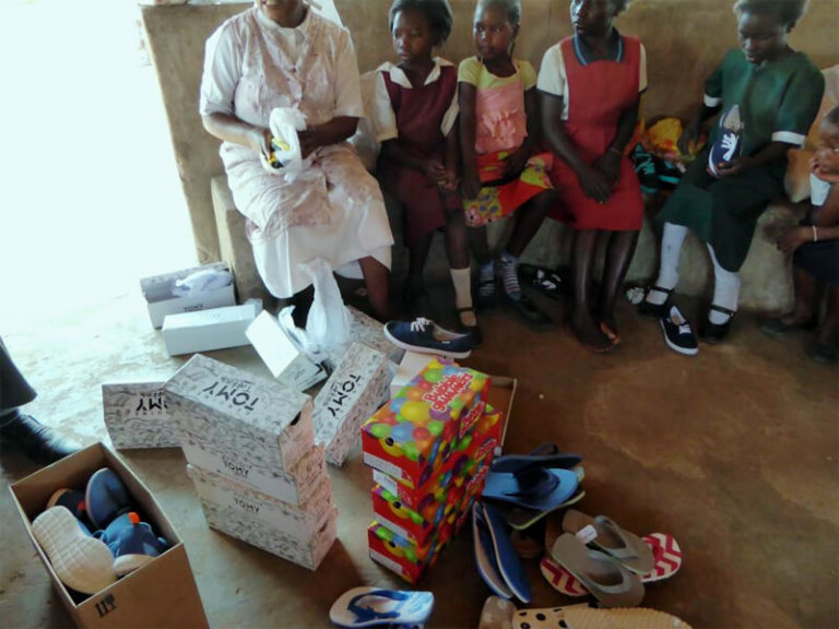 Patenkinder in St. Kalemba, Sambia 2016