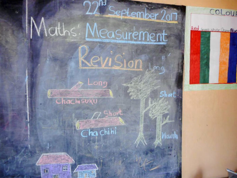 Primary school in St. Kalemba, Sambia 2017