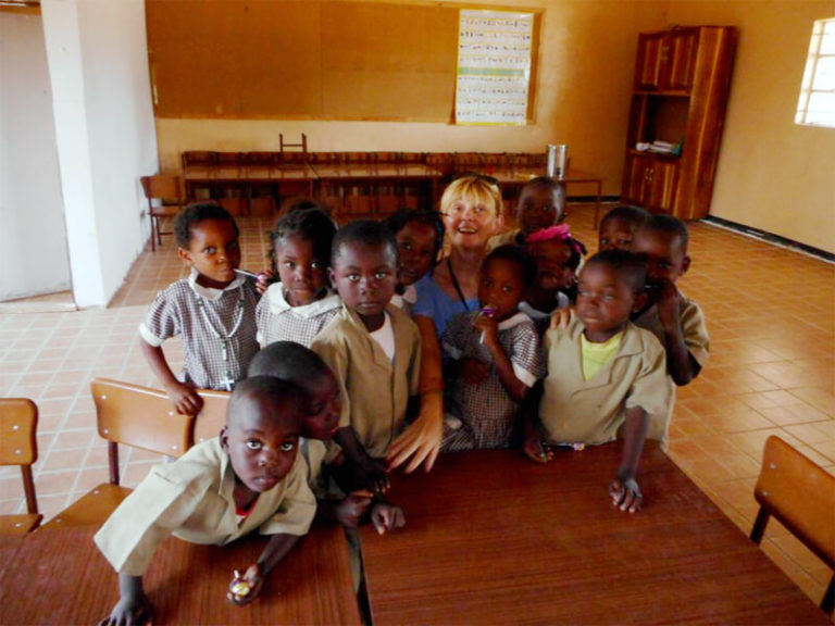 Primary school in St. Kalemba, Sambia 2017