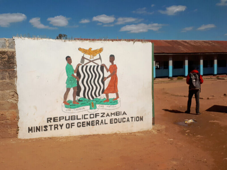 Schule, Sambia 2019