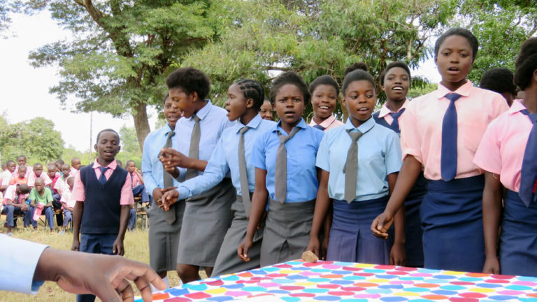 Schulfest an der Kaula Primary School, Sambia 2018