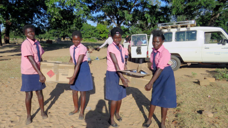 Schulfest an der Kaula Primary School, Sambia 2018
