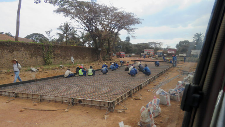 Solwezi-Road, Sambia 2018