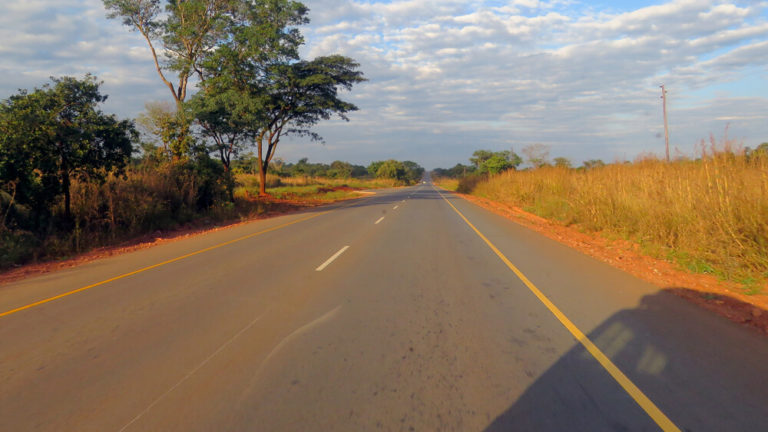 Solwezi-Road, Sambia 2018