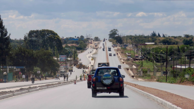 Straße, Sambia 2018