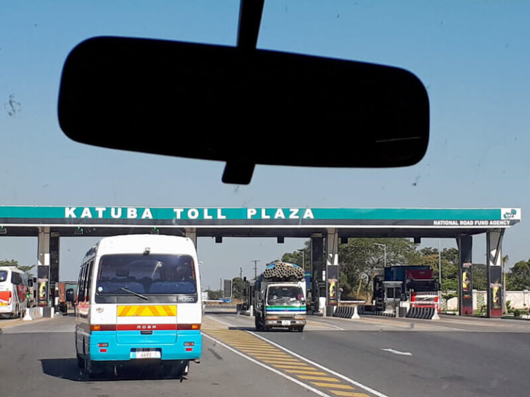 Straße nach Lusaka, Sambia 2019