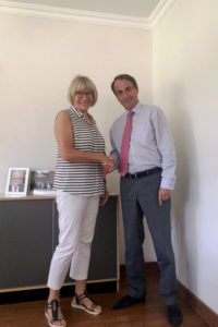 Termin bei der Deutschen Botschaft in Lusaka, Sambia 2017