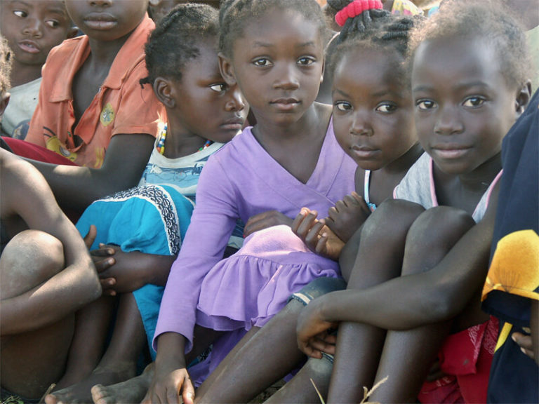 Kinder, Sambia 2015