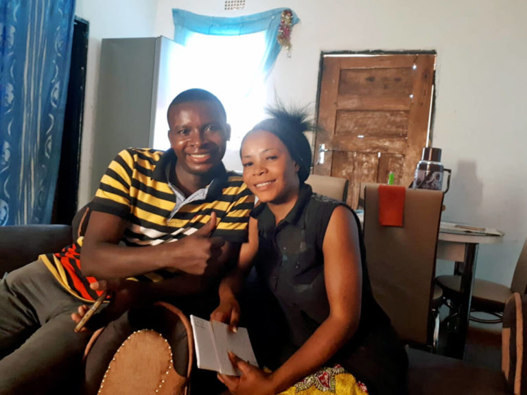 Auxillia und Brian, Sambia 2019