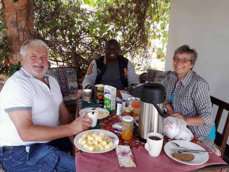 Frühstück, Sambia 2019