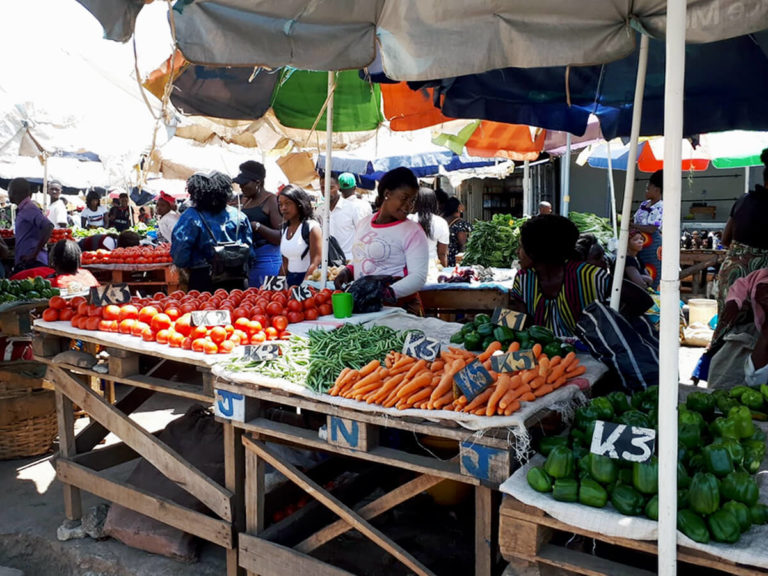 Kitwe Market, Sambia 2019