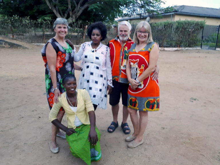 Näherinnen in St. Kalemba, Sambia 2019