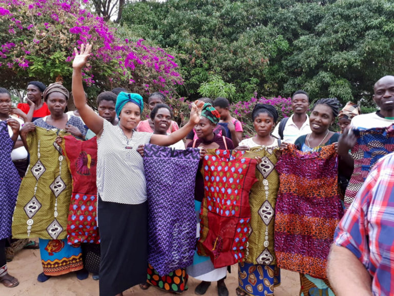 Näherinnen in St. Kalemba, Sambia 2019