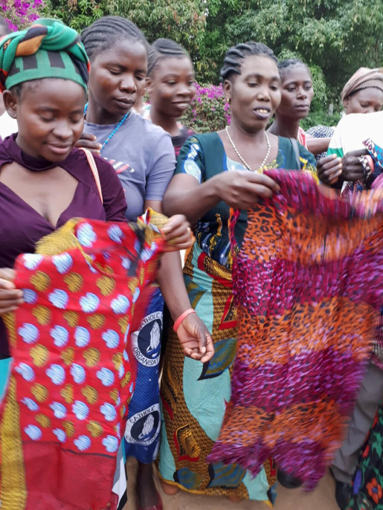 Näherinnen in St. Kalemba, Sambia 2019