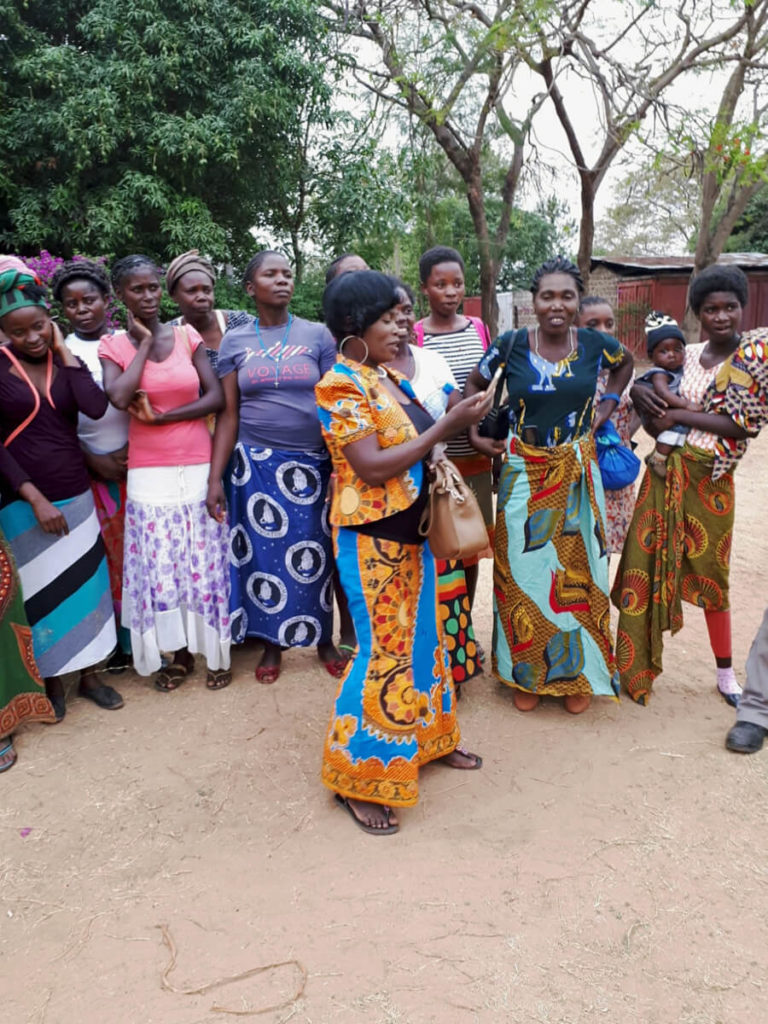 Näherinnen in St. Kalemba, Sambia 2019