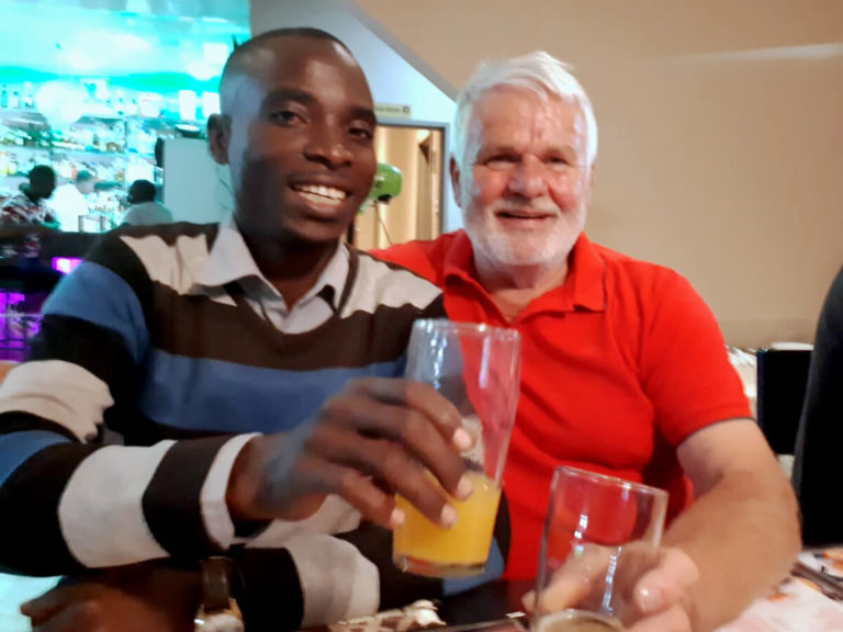 Treffen mit Brian, Sambia 2019