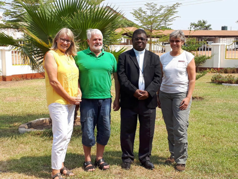 Treffen mit dem Bischof von Solwezi, Sambia 2019