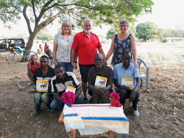 Treffen mit den Headmen, Sambia 2019